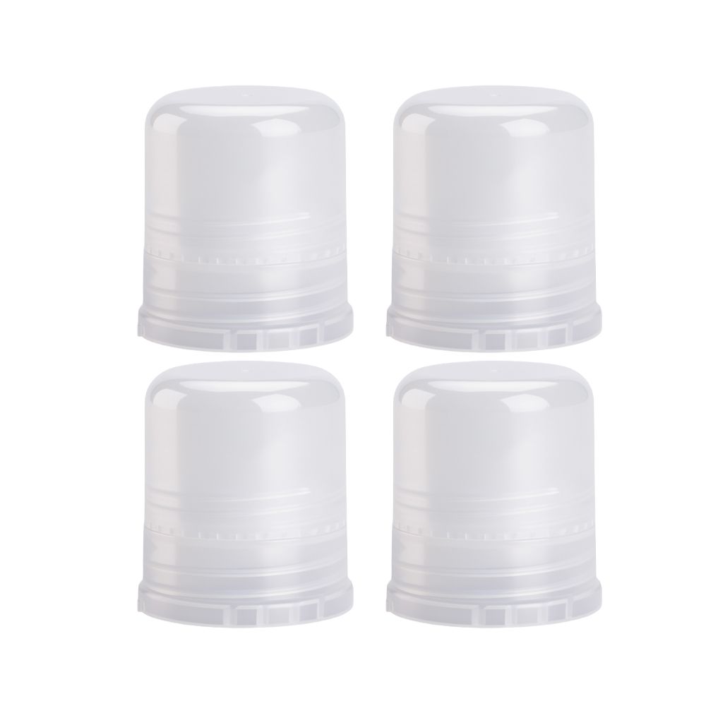 58MM Plastic Laundry Liquid Cap BPA-Free Leak Proof Screw Bottle Cap for Detergent Packaging