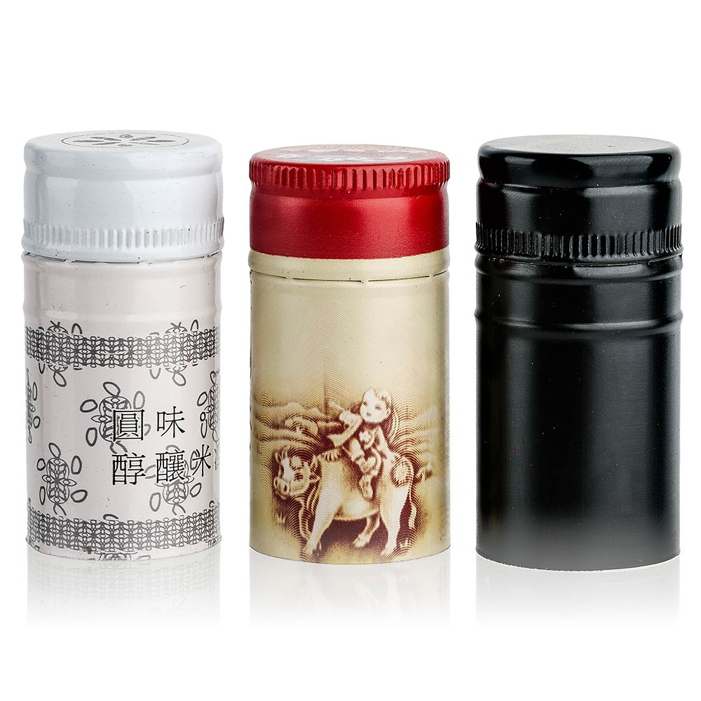 Wine Aluminum Caps Custom Printed Aluminum Pilfer Proof Caps for Liquor Bottles
