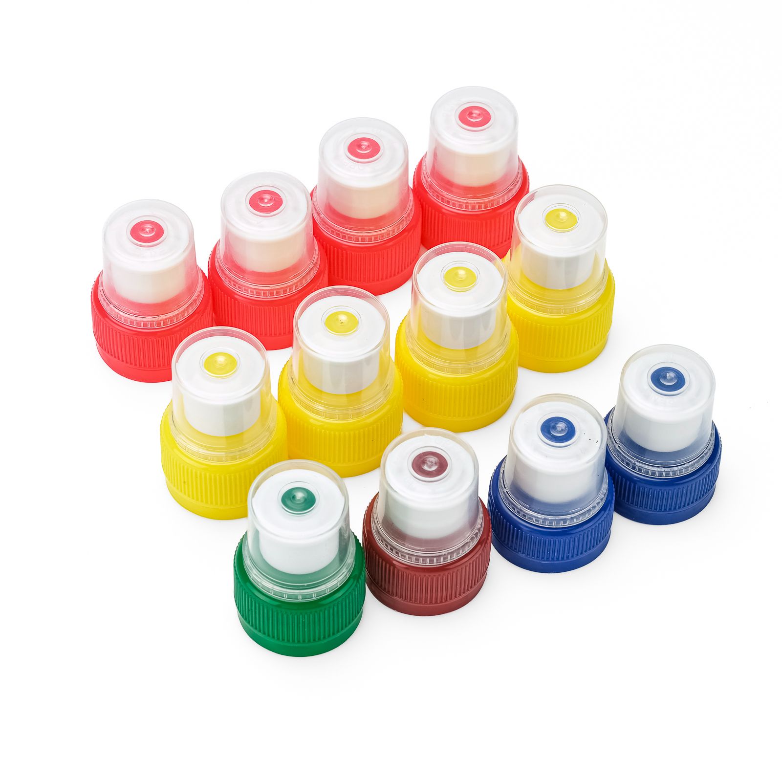 Plastic Pull Tab Caps BPA Free Sports Drink Bottle Pull Push Caps Custom Logo