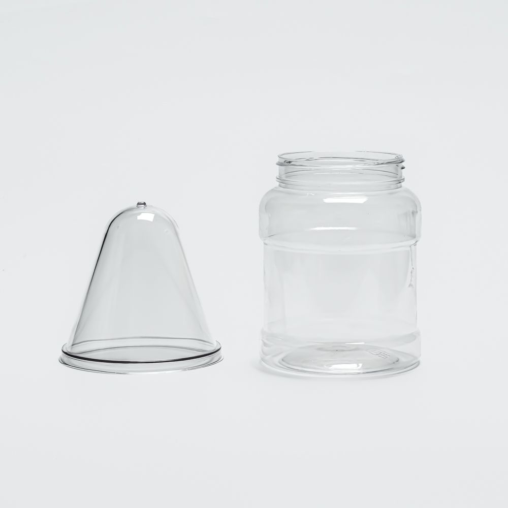 Custom 62mm Wide Mouth PET Preform Food Grade Transparent Plastic Jar Preform 25-70g