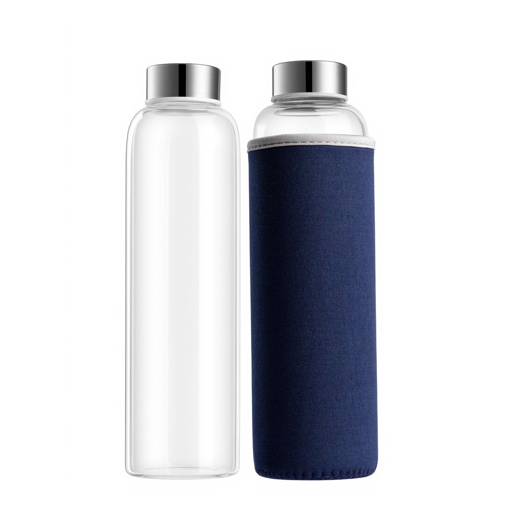 High Borosilicate Glass Water Bottle | BPA-Free Leakproof Custom Logo